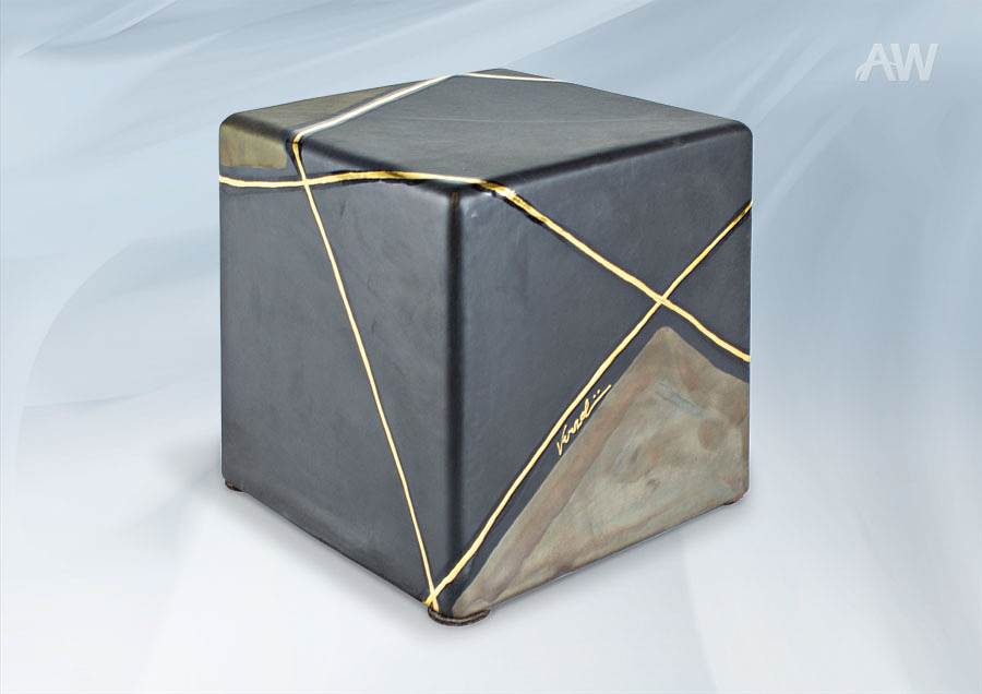ANTHRAZITE - urne cube